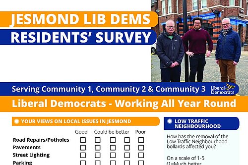 Jesmond Residents Survey - Page 1