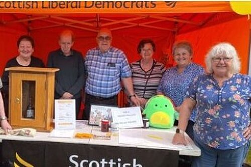 Scottish Lib Dems at Turra