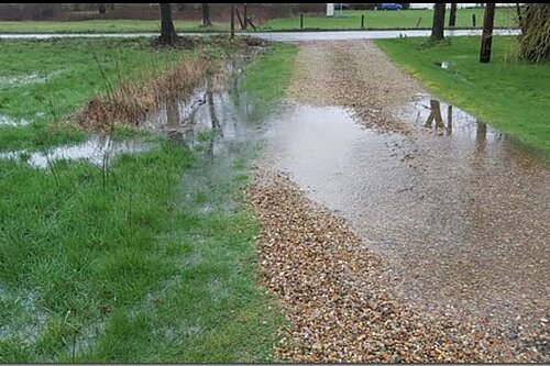 Flooding at the Green