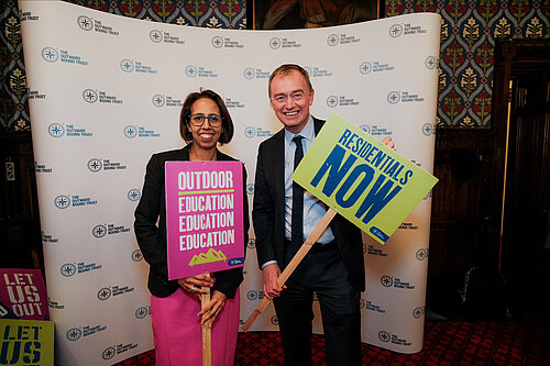 Tim with Munira Wilson MP