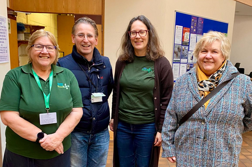 Visit to foodbank in Central Bromley