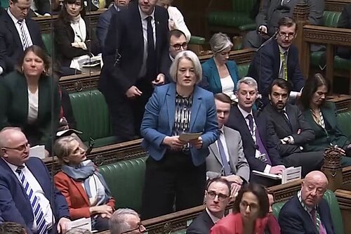 Claire Young at PMQs