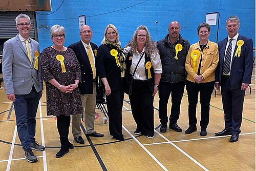 Fareham Lib Dems Celebrate