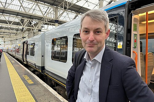 Will at Waterloo Station